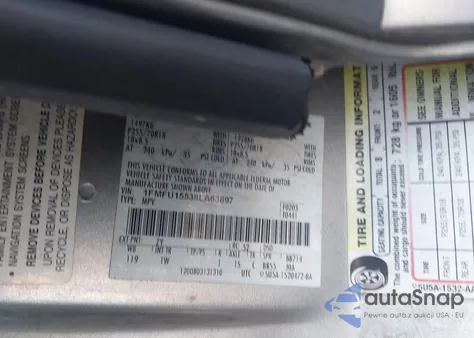 2008 Ford Expedition Xlt from USA, damaged, VIN 1FMFU15538LA63897